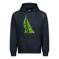 Navy Snake Plant Urban Hoodie - LillyAllenDesigns