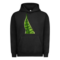 Pigment Black Snake Plant Urban Hoodie - LillyAllenDesigns