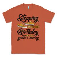 Copper stepping into my birthday with god s grace and mer Classic Tee - MaliasSmallBusiness
