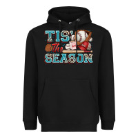 Black tis' the season baseball Heavyweight Hoodie - Zillion Design Studio