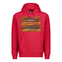 Cardinal leopard serape background Premium Hoodie - AdoDesignShop