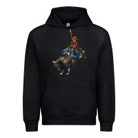 Black western rodeo bullfighter Urban Hoodie - BarkalooDesign
