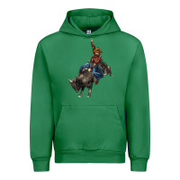 Emerald western rodeo bullfighter Urban Hoodie - BarkalooDesign