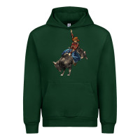 Forest Green western rodeo bullfighter Urban Hoodie - BarkalooDesign
