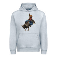 Heather Grey western rodeo bullfighter Urban Hoodie - BarkalooDesign