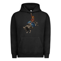 Pigment Black western rodeo bullfighter Urban Hoodie - BarkalooDesign