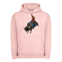 Pigment Salmon western rodeo bullfighter Urban Hoodie - BarkalooDesign