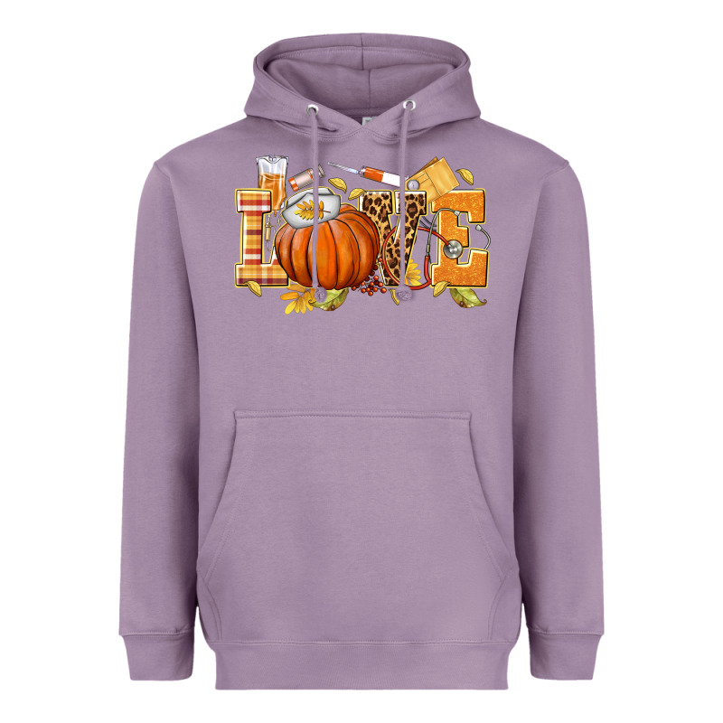 Love Nurse Fall Heavyweight Hoodie by texasbilliewilder | Teevron