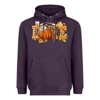 Plum love nurse fall Heavyweight Hoodie - texasbilliewilder