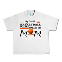 My Favorite Basketball Player Calls Me Mom Urban Heavy Tee | Teevron