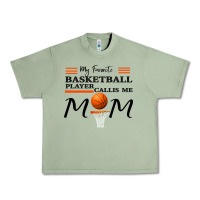 Oil Green My Favorite Basketball Player Calls Me Mom Urban Heavy Tee - Bettercallsaul