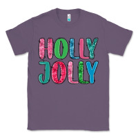 Lavender holly jolly Classic Tee - MaliasSmallBusiness