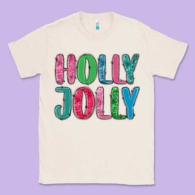 Classic Tee holly jolly