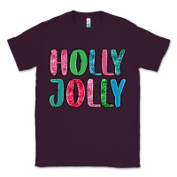 Plum holly jolly Classic Tee - MaliasSmallBusiness
