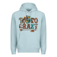 Blue Mist rodeo crazy bucking bronco cowboy Premium Hoodie - Artiststas