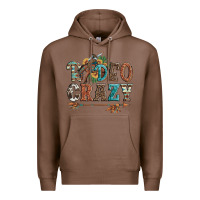 Chestnut rodeo crazy bucking bronco cowboy Premium Hoodie - Artiststas