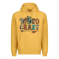 Mustard rodeo crazy bucking bronco cowboy Premium Hoodie - Artiststas