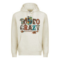 Oatmeal Heather rodeo crazy bucking bronco cowboy Premium Hoodie - Artiststas