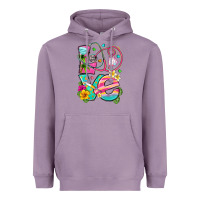 Lavender love summer nurse Heavyweight Hoodie - texasbilliewilder
