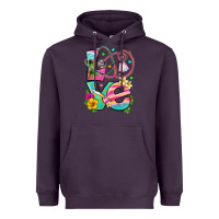 Plum love summer nurse Heavyweight Hoodie - texasbilliewilder