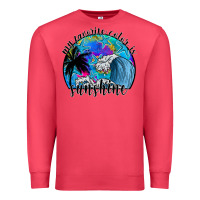 Cardinal my favorite color is sunshine Premium Sweatshirt - SublimationCraftShop