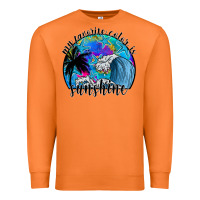 Carrot my favorite color is sunshine Premium Sweatshirt - SublimationCraftShop