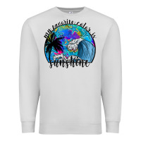 Dove Grey my favorite color is sunshine Premium Sweatshirt - SublimationCraftShop
