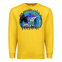 Lemon my favorite color is sunshine Premium Sweatshirt - SublimationCraftShop