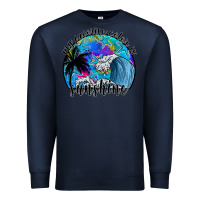 Navy my favorite color is sunshine Premium Sweatshirt - SublimationCraftShop