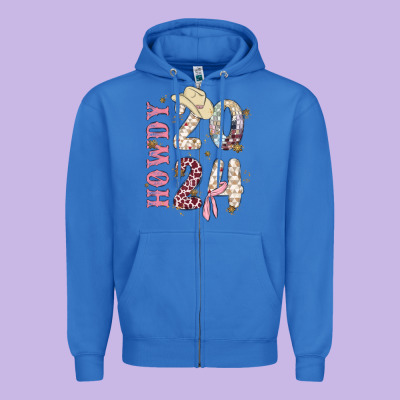 Zipper Hoodie howdy 2024
