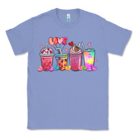 Colony Blue love coffee cups Classic Tee - MaliasSmallBusiness