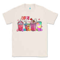 Natural love coffee cups Classic Tee - MaliasSmallBusiness