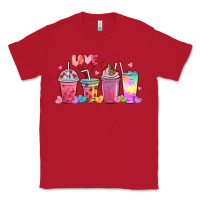 Red love coffee cups Classic Tee - MaliasSmallBusiness