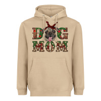 Mushroom christmas pug mom Heavyweight Hoodie - RanaPortraitStore