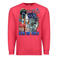 Cardinal Dead inside but it's the 4th of July Premium Sweatshirt - CowGirlArtShop