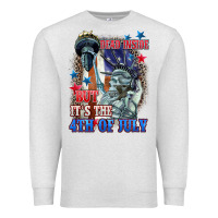 Oatmeal Heather Dead inside but it's the 4th of July Premium Sweatshirt - CowGirlArtShop