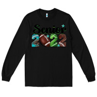 Black football senior 2022 Long Sleeve Tee - BarkalooDesign