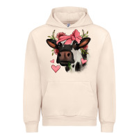 Sandshell valentines day cow Urban Hoodie - Jasminsmagicworld