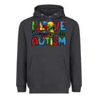 Smoke i love someone with autism Heavyweight Hoodie - Zillion Design Studio