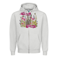 Dove Grey have the day you deserve Zipper Hoodie - MaliasSmallBusiness