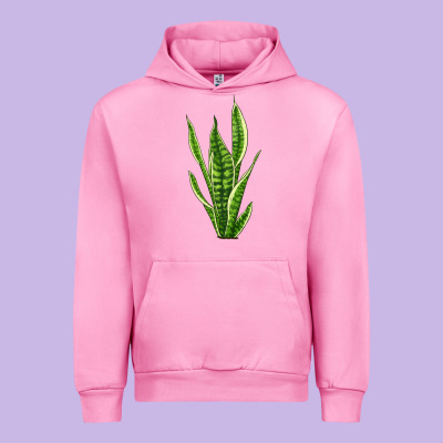 Snake Plant Urban Hoodie Designed By Lillyallendesigns