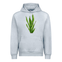 Heather Grey snake plant Urban Hoodie - LillyAllenDesigns