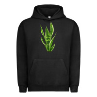 Pigment Black snake plant Urban Hoodie - LillyAllenDesigns