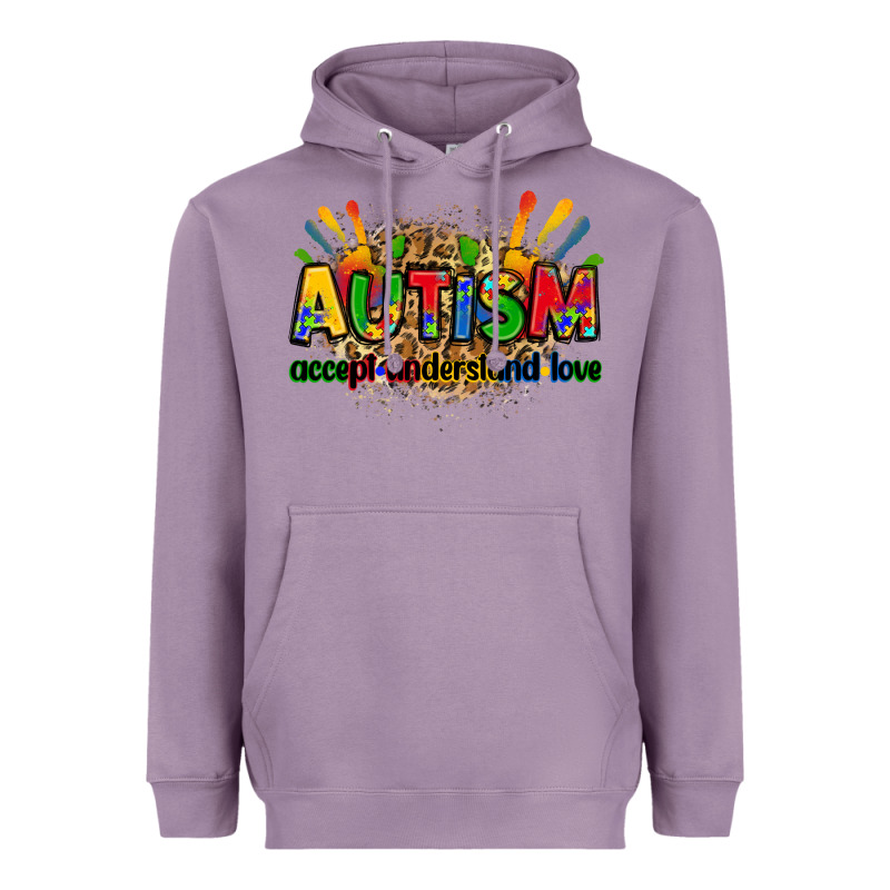 Autism Accept Understand Love Heavyweight Hoodie by Zillion Design Studio | Teevron