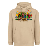 Mushroom autism accept understand love Heavyweight Hoodie - Zillion Design Studio