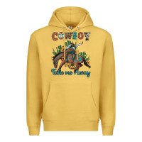 Antique Gold cowboy take me away rodeo Premium Hoodie - Artiststas