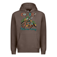 Coffee cowboy take me away rodeo Premium Hoodie - Artiststas
