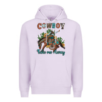Lilac cowboy take me away rodeo Premium Hoodie - Artiststas