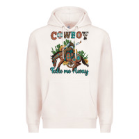 Pale Pink cowboy take me away rodeo Premium Hoodie - Artiststas