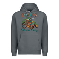 Rock cowboy take me away rodeo Premium Hoodie - Artiststas